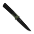 Cuchillo Kizer Cutlery Area Eight AEB-L, Green/Black G-10, Black PVD