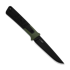 Coltello Kizer Cutlery Area Eight AEB-L, Green/Black G-10, Black PVD