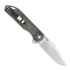 Kizer Cutlery Assassin Button Lock Micarta folding knife