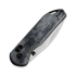 Kizer Cutlery Assassin Nitro-V sulankstomas peilis, Denim Micarta