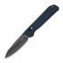 Kizer Cutlery - Begleiter 2.9 S35VN, Blue Aluminum, Matte DLC Ultra