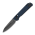 Складной нож Kizer Cutlery Begleiter 2.9 S35VN, Blue Aluminum, Matte DLC Ultra