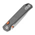 Kizer Cutlery Begleiter 2.9 S35VN kääntöveitsi, Topographic Gray Aluminum, Satin