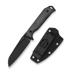 Kizer Cutlery Begleiter Fix Sheepsfoot 3V peilis, Black Micarta