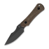 Kizer Cutlery - Bone 3V, Brown Norplex Ultrex, Matte DLC Ultra