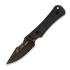 Kizer Cutlery - Bone Copper Damascus, Black Micarta