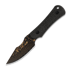 Coltello Kizer Cutlery Bone Copper Damascus, Black Micarta
