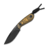 Kizer Cutlery Buddy Nitro-V 칼, Yellow PEI, Black PVD