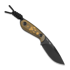 Kizer Cutlery Buddy Nitro-V 칼, Yellow PEI, Black PVD