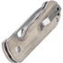 Kizer Cutlery Bugai Linerlock sulankstomas peilis, Green Micarta