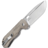 Kizer Cutlery Bugai Linerlock sulankstomas peilis, Green Micarta
