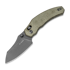 Kizer Cutlery Bulldog Nitro-V, Green Micarta