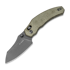 Kizer Cutlery Bulldog Nitro-V, Green Micarta