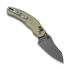 Kizer Cutlery Bulldog Nitro-V, Green Micarta