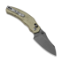 Kizer Cutlery Bulldog Nitro-V, Green Micarta