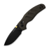 Kizer Cutlery C01C 2.9 CD Nitro-V folding knife, Black Richlite, PVD