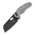Kizer Cutlery - C01C Button Lock, Black Micarta
