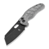 Kizer Cutlery C01C Button Lock sulankstomas peilis, Black Micarta