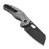 Kizer Cutlery C01C Button Lock foldekniv, Black Micarta