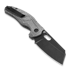 Kizer Cutlery C01C Button Lock sulankstomas peilis, Black Micarta