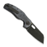 Kizer Cutlery C01C, Denim Micarta, Black Stonewash