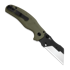 Kizer Cutlery C01C Uti 1 folding knife, Green G-10 & Black PVD