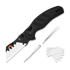 Kizer Cutlery C01C Uti 2 sulankstomas peilis, Black G-10 & Black PVD