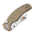 Складной нож Kizer Cutlery C01C Uti 2, Brown G-10 & Bead Blast