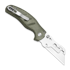 Kizer Cutlery C01C Uti 2 sulankstomas peilis, Green Micarta & Bead Blast