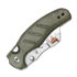 Kizer Cutlery C01C Uti 2 折叠刀, Green Micarta & Bead Blast