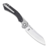 Kizer Cutlery Clairvoyant Button Lock S35VN sulankstomas peilis, Titanium/CF