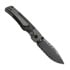 Kizer Cutlery Coywolf Damascus folding knife, Dark Gray Titanium & Carbon Fiber
