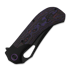Kizer Cutlery Cyclone S35VN foldekniv, Black Ti & Purple Haze FatCarbon, Matte DLC Ultra