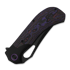 Kizer Cutlery Cyclone S35VN foldekniv, Black Ti & Purple Haze FatCarbon, Matte DLC Ultra
