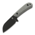 Kizer Cutlery - Deckhand, Black Micarta