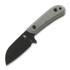 Kizer Cutlery Deckhand, Black Micarta