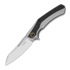Kizer Cutlery Draca S45VN kääntöveitsi, Gray Titanium & Carbon Fiber, Stonewash