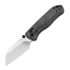Kizer Cutlery Drop Bear 2 Clutch Lock sulankstomas peilis, Black Micarta, Satin