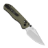 Briceag Kizer Cutlery Drop Bear 2 Clutch Lock, Green Micarta, Satin