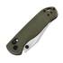 Briceag Kizer Cutlery Drop Bear 2 Clutch Lock, Green Micarta, Satin