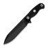 Kizer Cutlery Drop Bear Fix 7 1095 peilis, Black G-10