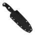 Kizer Cutlery Drop Bear Fix 7 1095 peilis, Black G-10