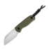 Kizer Cutlery Drop Bear Fixed AEB-L, Olive Green G-10