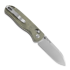 Kizer Cutlery Drop Bear, Gray Micarta