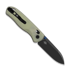 Kizer Cutlery Drop Bear Nitro-V foldekniv, Glow In the Dark G-10, Black PVD