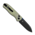 Kizer Cutlery Drop Bear Nitro-V foldekniv, Glow In the Dark G-10, Black PVD