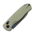 Kizer Cutlery Drop Bear Nitro-V foldekniv, Glow In the Dark G-10, Black PVD