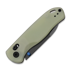 Kizer Cutlery Drop Bear Nitro-V foldekniv, Glow In the Dark G-10, Black PVD