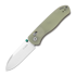 Kizer Cutlery - Drop Bear Nitro-V, Glow In the Dark G-10, Stonewash