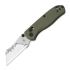 Kizer Cutlery - Drop Bear Utility, Green G-10